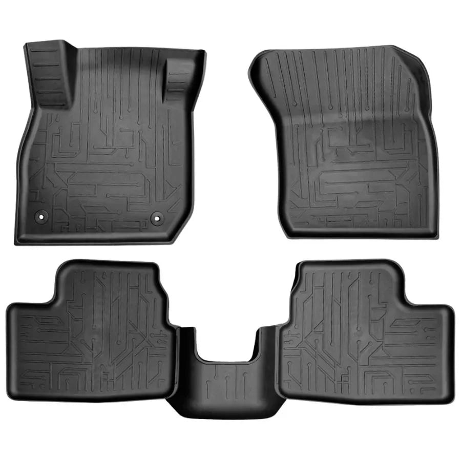 TAPETE BANDEJA TERA 2025 PRETO 5 PEÇAS